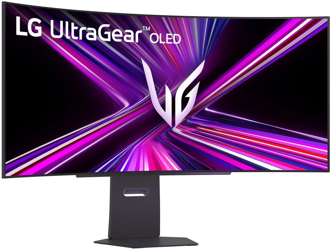 מסך מחשב קעור לגיימינג LG 45" UltraGear GX9 WQHD OLED 240Hz 0.03ms