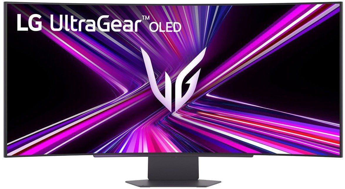 מסך מחשב קעור לגיימינג LG 45" UltraGear GX9 WQHD OLED 240Hz 0.03ms