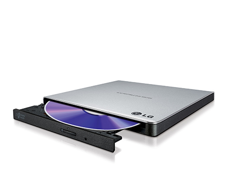 LG Extenal Slim DVD+-RW X8 GP57ES40 + SOFTWARE BLACK USB2