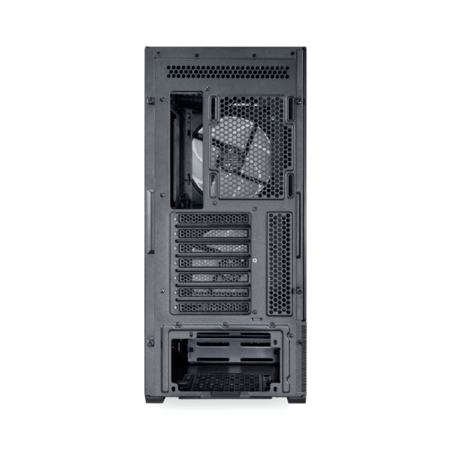 Lancool 206 Black Case ,Tool-free, NO PSU ,2X160mm ARGB , 3USB2/3.0, Audio & speaker