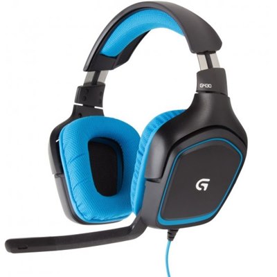 אוזניות למחשב Logitech® G430 Surround Sound Gaming Headset (+MIC) SKYPE Certified