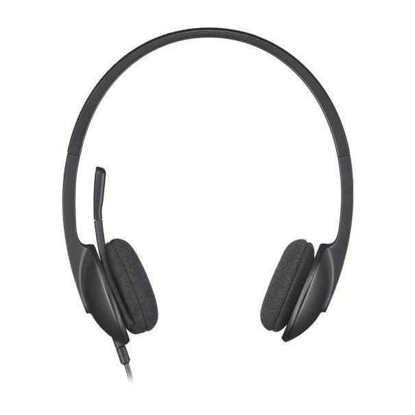 אוזניות למחשב Logitech® Headset H340 (+MIC) SKYPE Certified USB