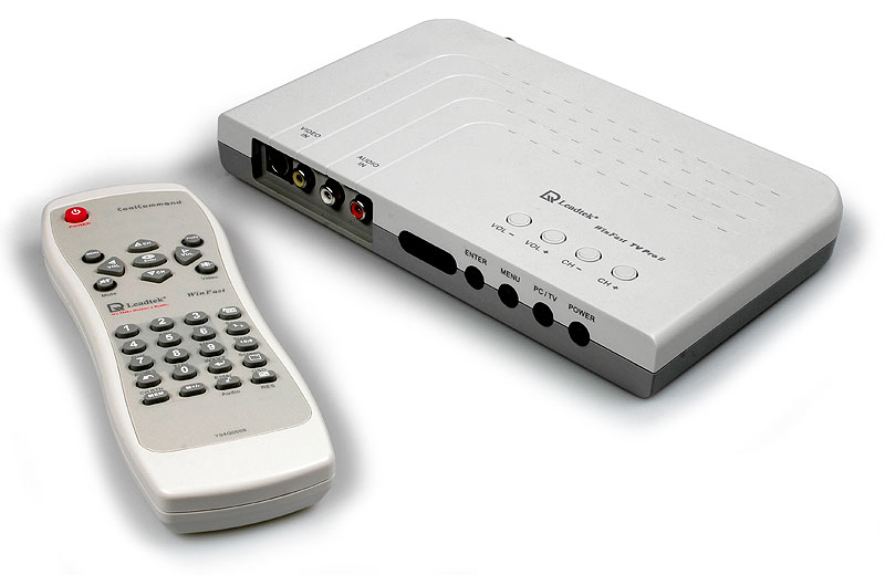 כ.טלביזיה +שלט Leadtek TV Pro II