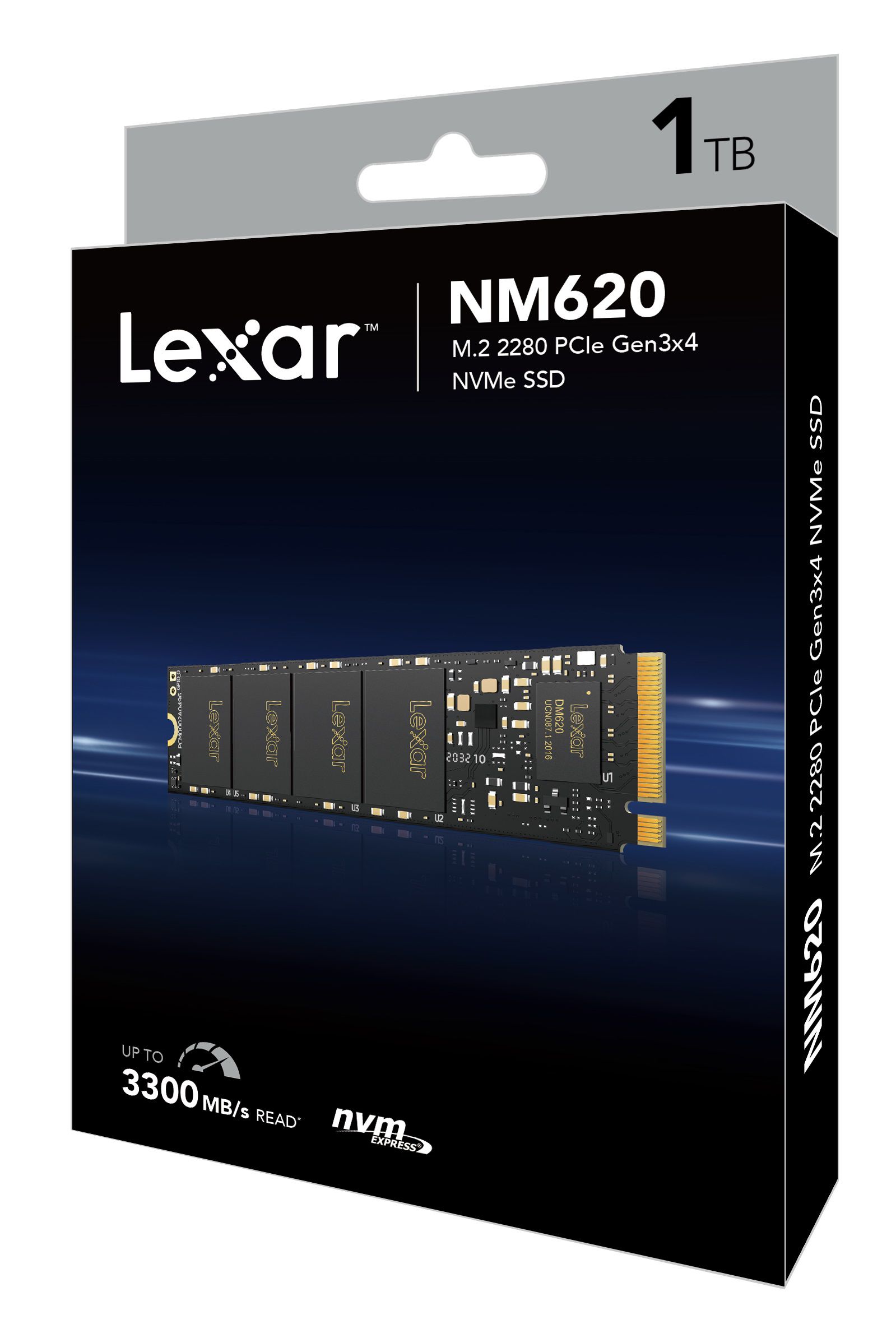 דיסק קשיח Lexar® SSD LNM620 1TB m.2 NVME PCIe3 2280