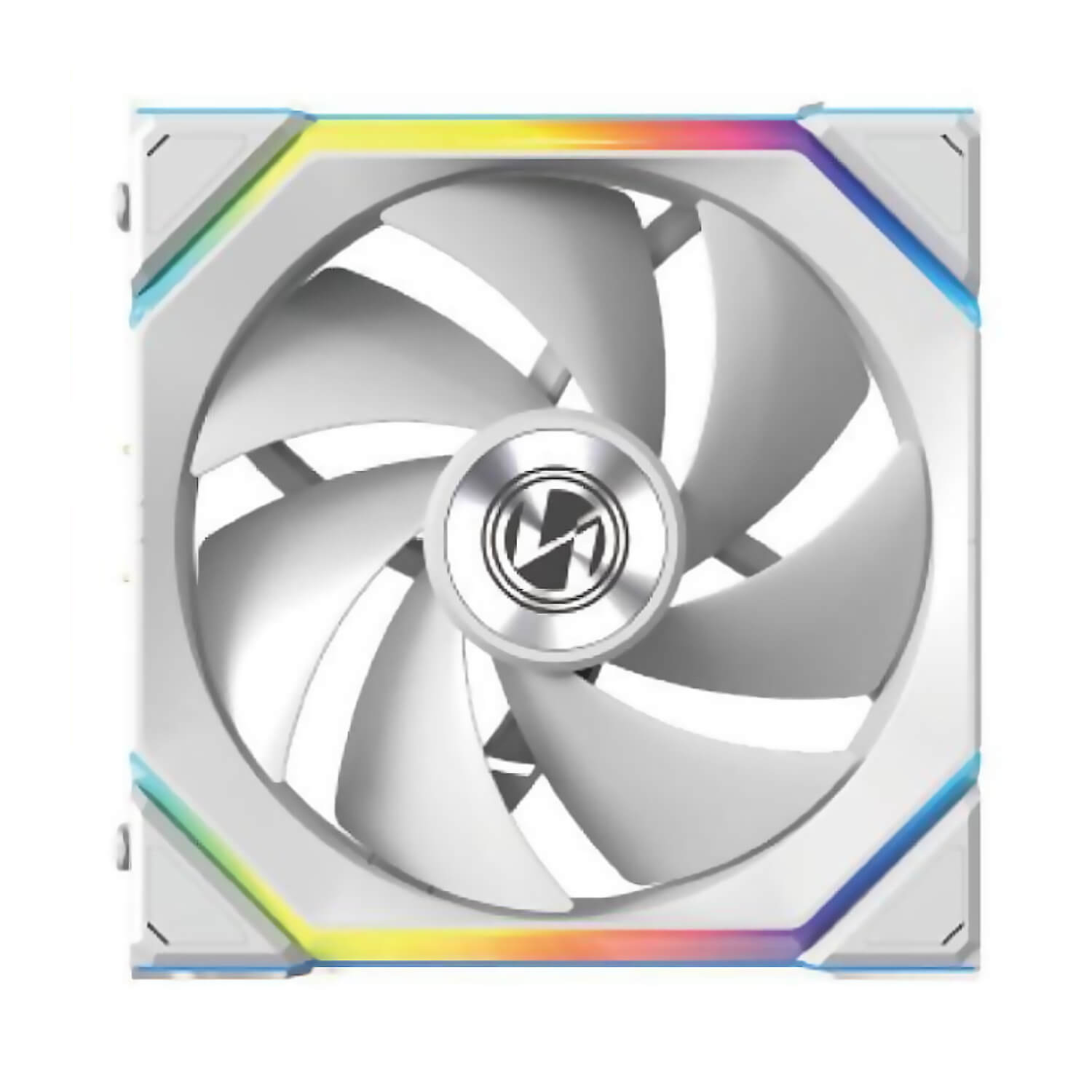 מאורר לבן למארז Lian-Li UNI SL Wireless 120mm Reverse White Fan