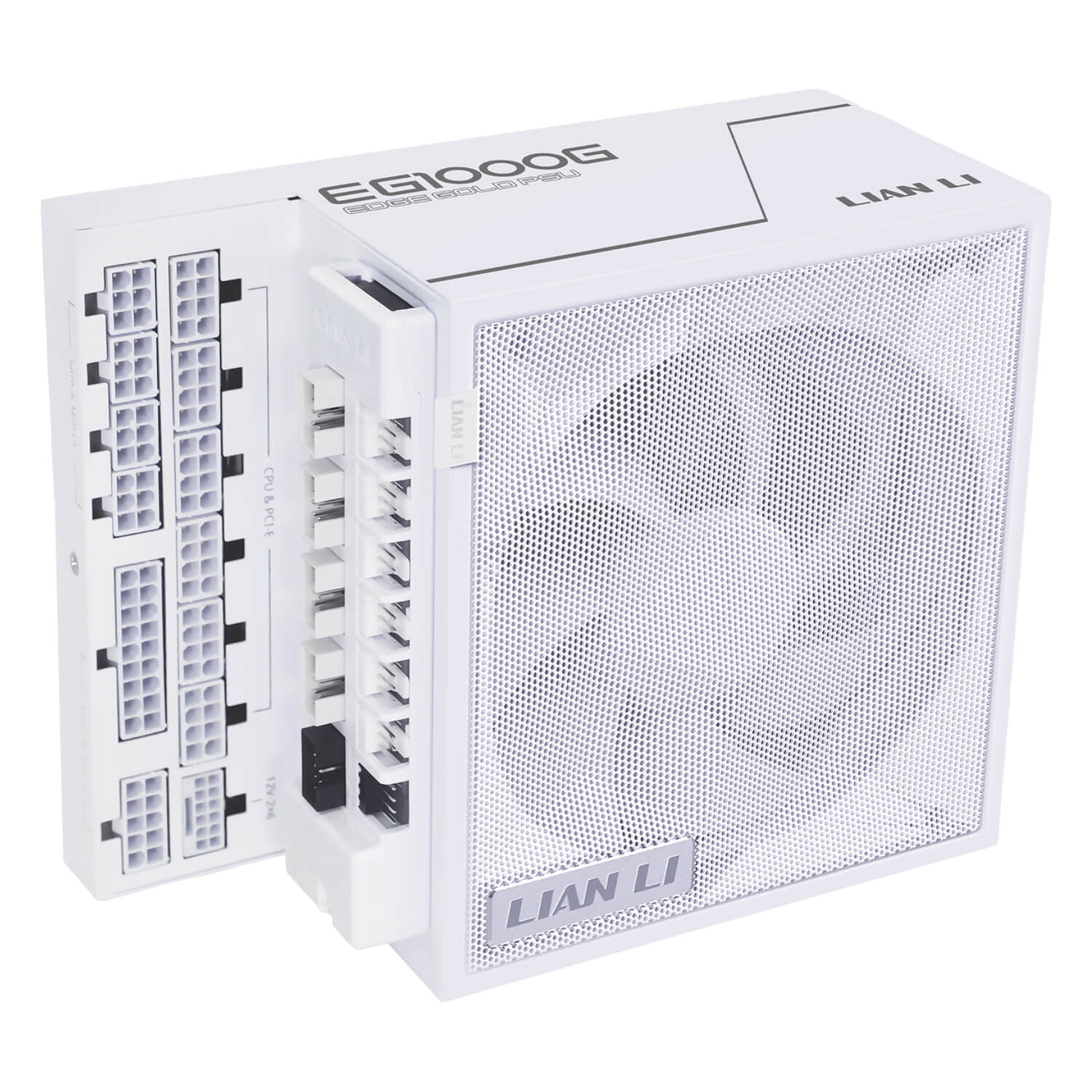 ספק כוח Lian-Li™ Power Supply EDGE 1000W Gold White GOLD 80+ ACTIVE PFC,SATA