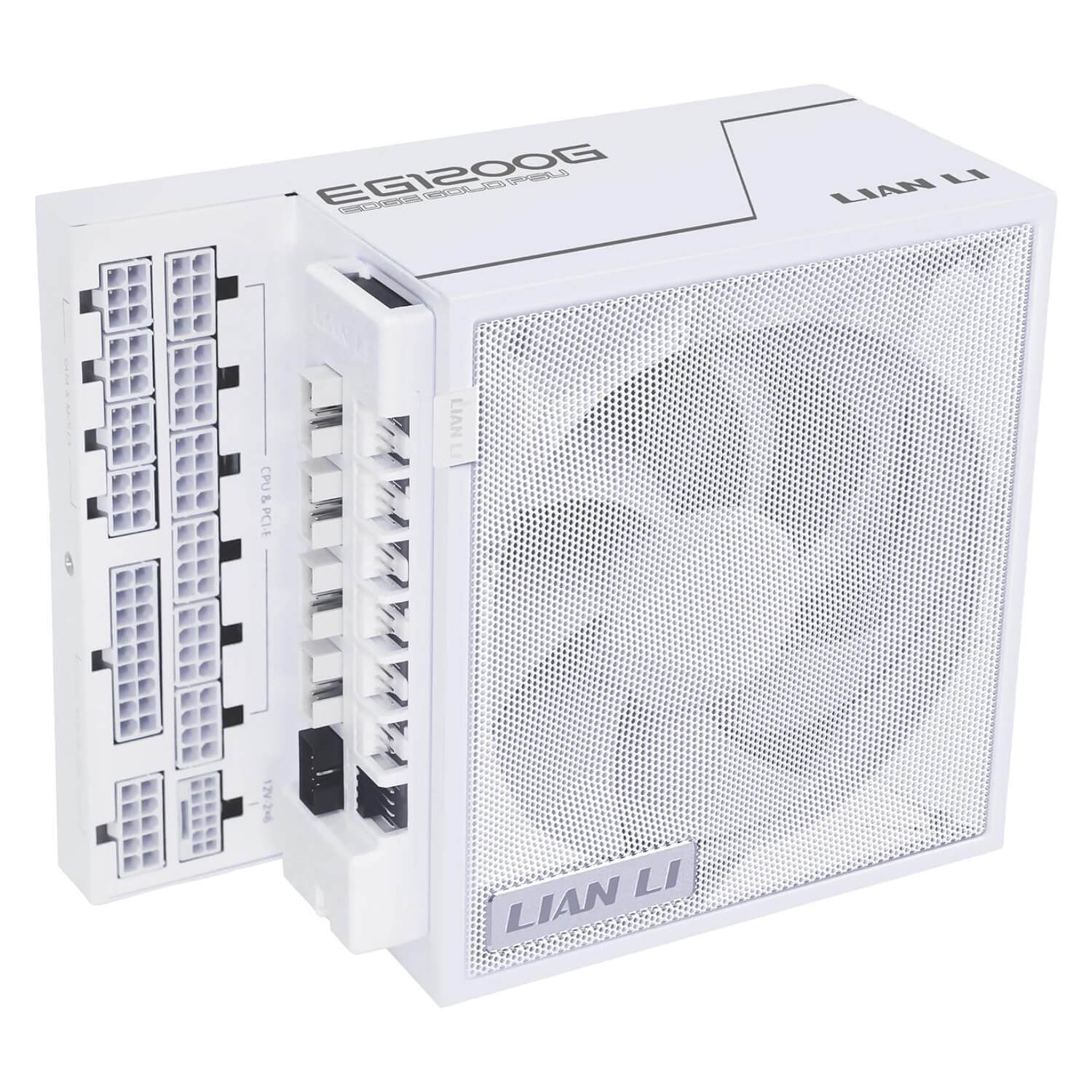 ספק כוח Lian-Li™ Power Supply EDGE 1200W Gold White GOLD 80+ ACTIVE PFC,SATA