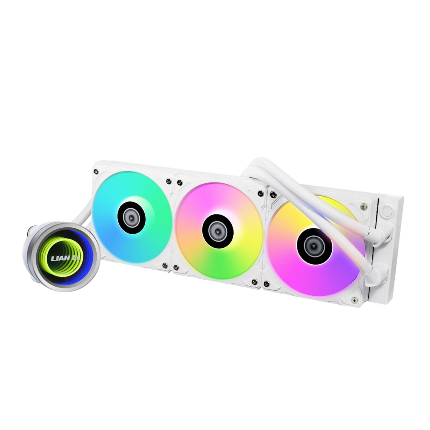 קירור למעבד Lian-Li Galahad II Trinity 360mm Liquid Cooler White