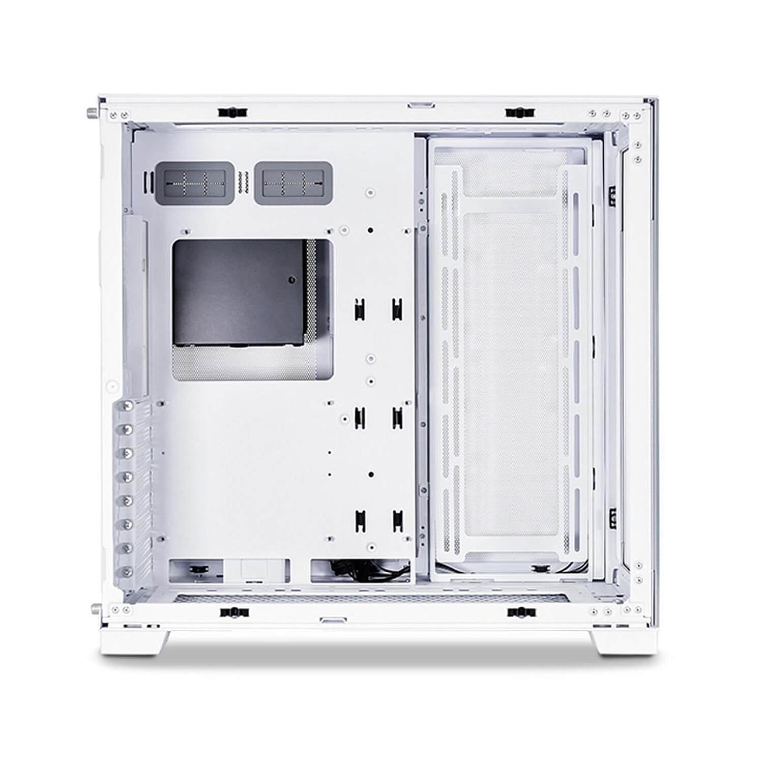 Lian-Li O11 Dynamic EVO WHITE ,Tool-free, NO PSU ,No Fan, 3USB2/3.0, Audio & speaker