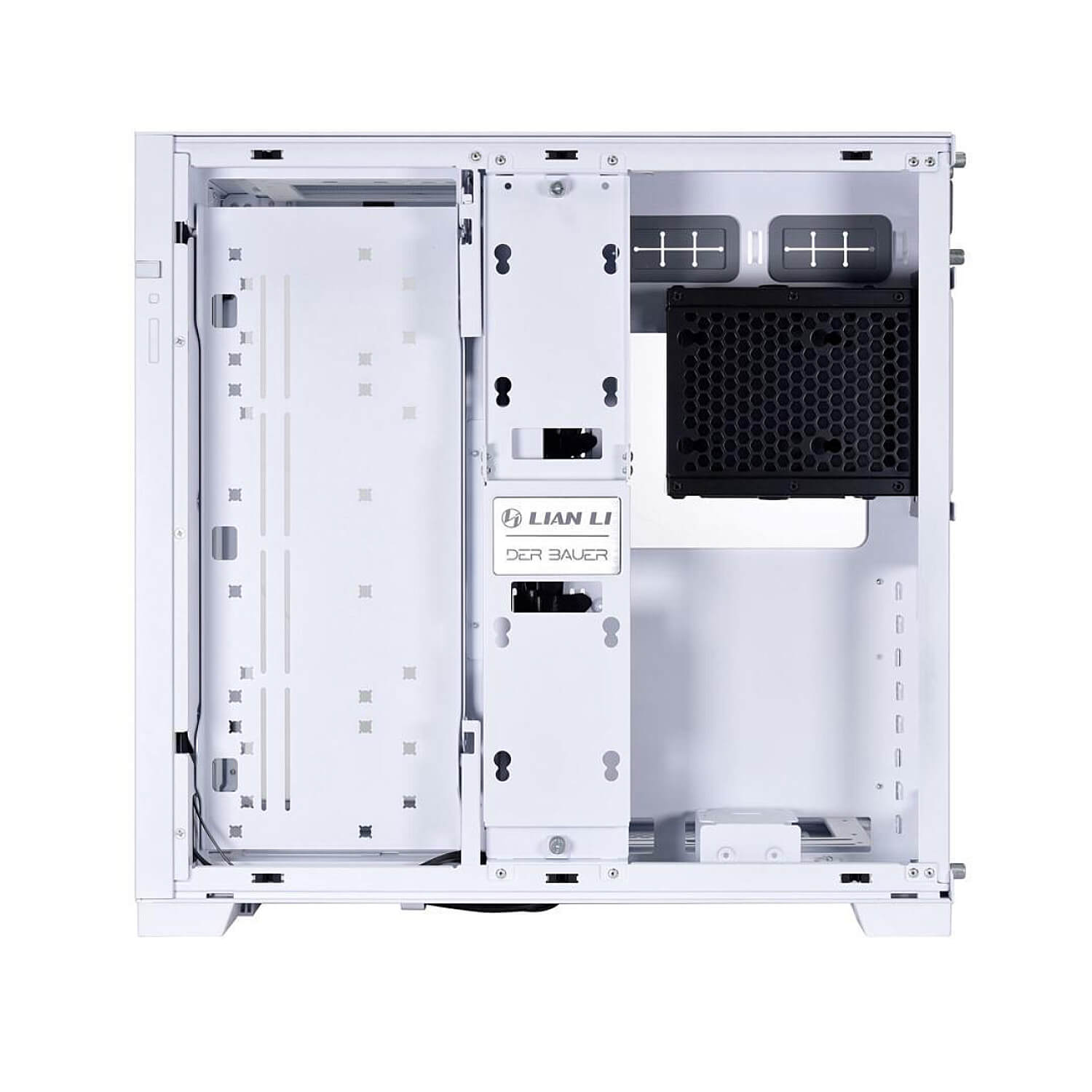 Lian-Li O11 Dynamic EVO WHITE ,Tool-free, NO PSU ,No Fan, 3USB2/3.0, Audio & speaker