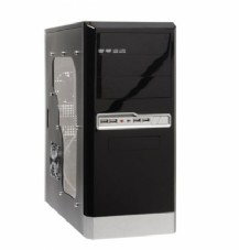 LINKWORLD 81712+ WINDOW ללא ספק + 24pin, 80mm Fan, 4USB2.0 SILVER/BLACK