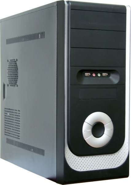 LINKWORLD JZ-81679 500W + 24pin, 80mm Fan, USB2.0,SATA POWER,F.AUDIO ,SILVER/BLACK