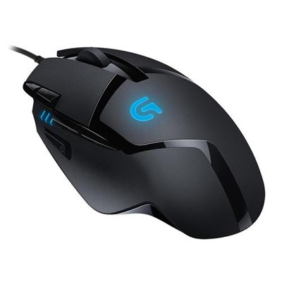 עכבר אופטי Logitech G402 hyperion Optical Mouse BLACK USB