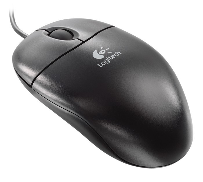 עכבר אופטי Logitech B110 Optical Mouse BLACK USB