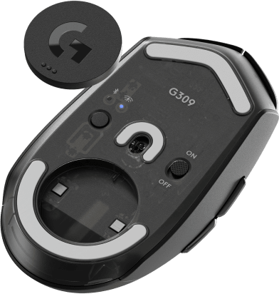 עכבר גיימינג אלחוטי Logitech G309 Lightspeed BLACK USB