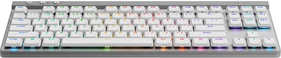 מקלדת Logitech G515 LIGHTSPEED TKL RGB WHITE GAMING KEYBOARD , USB