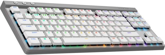 מקלדת Logitech G515 LIGHTSPEED TKL RGB WHITE GAMING KEYBOARD , USB