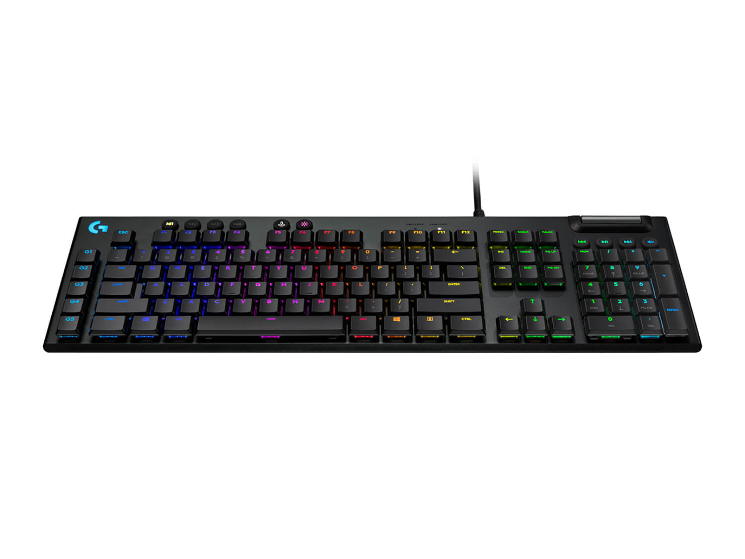 מקלדת Logitech G815 LIGHTSYNC RGB Gaming KEYBOARD , USB
