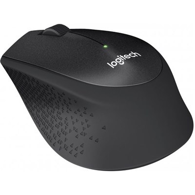 עכבר אופטי אלחוטי ‏Logitech M330 SILENT Cordless Optical BLACK USB