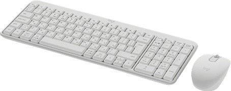 מקלדת ועכבר אלחוטיים Logitech® Cordless Desktop® MK250 ,WIN10/11 certified, USB WHITE