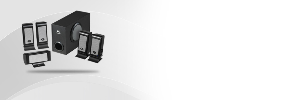 רמקולים ‏Logitech® S500 5.1 BLACK
