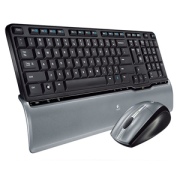 מקלדת ועכבר אלחוטיים Logitech® Cordless Desktop S520®,Vista certified, USB