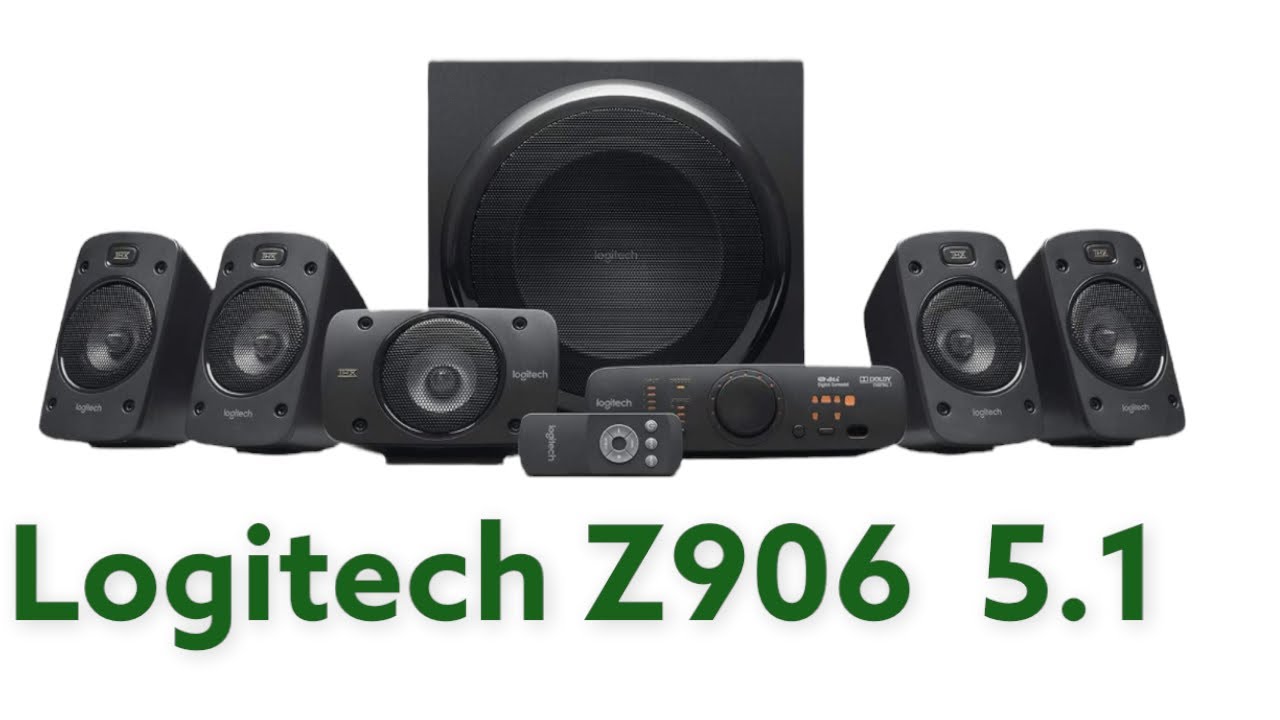 רמקולים ‏Logitech® Surround Sound Speakers Z906 5.1 BLACK