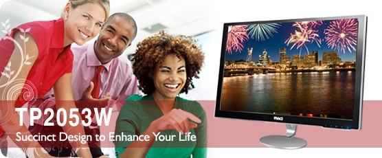TP2053W Multimedia "20 4MS +DVI