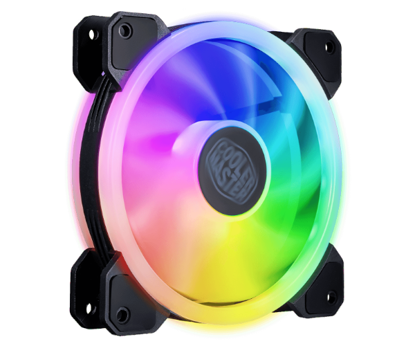 מאוורר מארז מואר COOLER MASTER MF120 S3 ARGB 1800RPM 4-PIN
