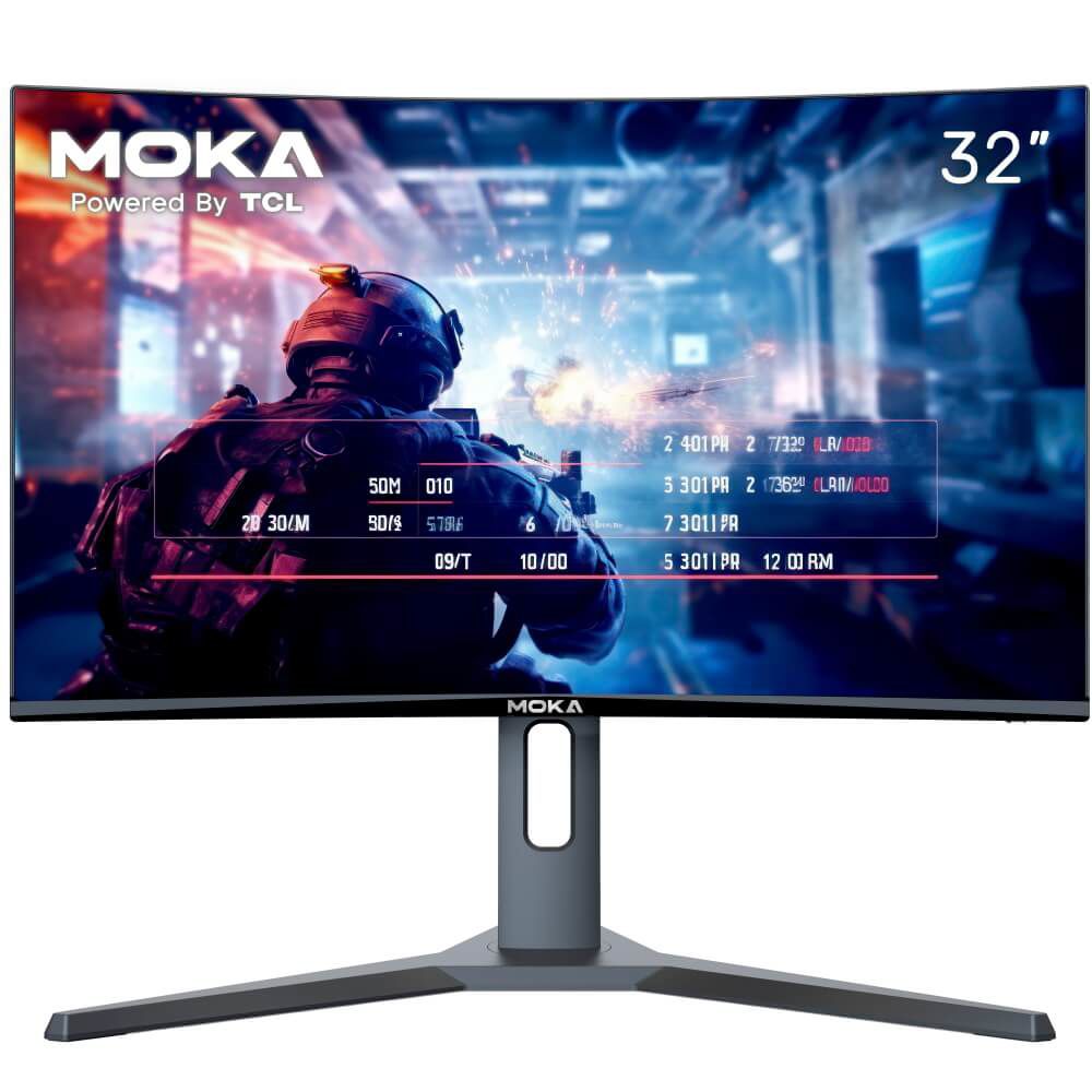 MOKA 32" Monitor -32M2000C (240Hz) FULL HD 1MS E-LED
