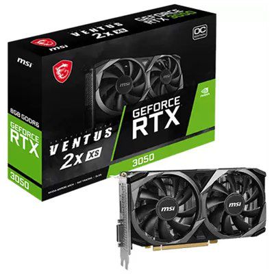 MSI nVIDIA GeForce RTX™ 3050 VENTUS 2X 6G OC - HDMI / DP / , PCI-E