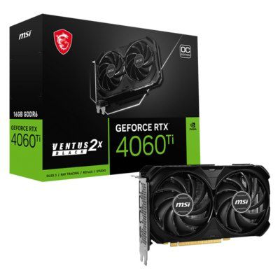 MSI nVIDIA GeForce RTX™ 4060TI VENTUS 2X 16G OC - HDMI / DP / , PCI-E