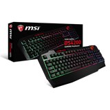 מקלדת MSI INTERCEPTOR DS4200 GAMING KEYBOARD Mechanical Feel, USB