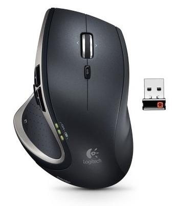 עכבר אופטי אלחוטי ‏Logitech MX Performance Cordless Laser Mouse BLACK USB