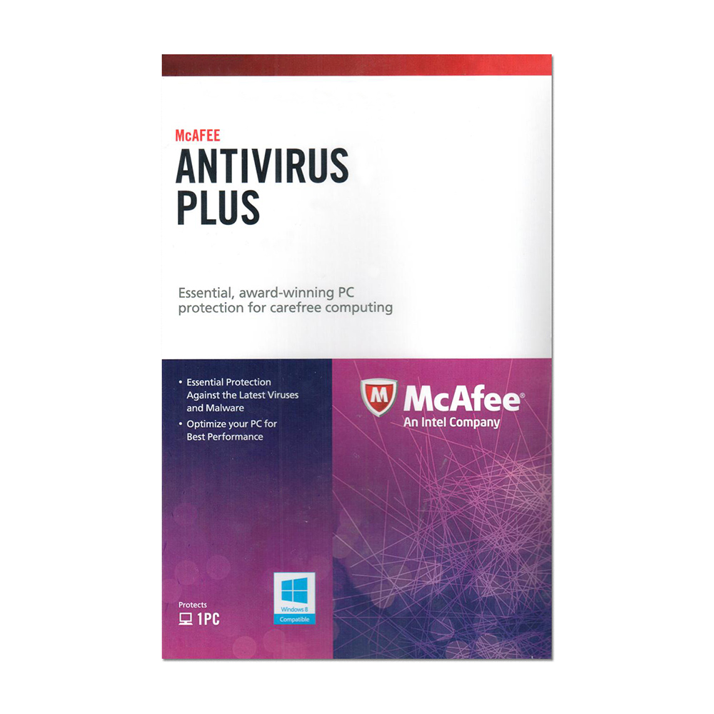 אנטי וירוס McAfee AntiVirus Plus year license