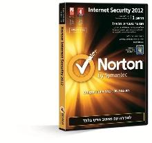 אנטי וירוס NORTON Internet Security 2012 3 USERS