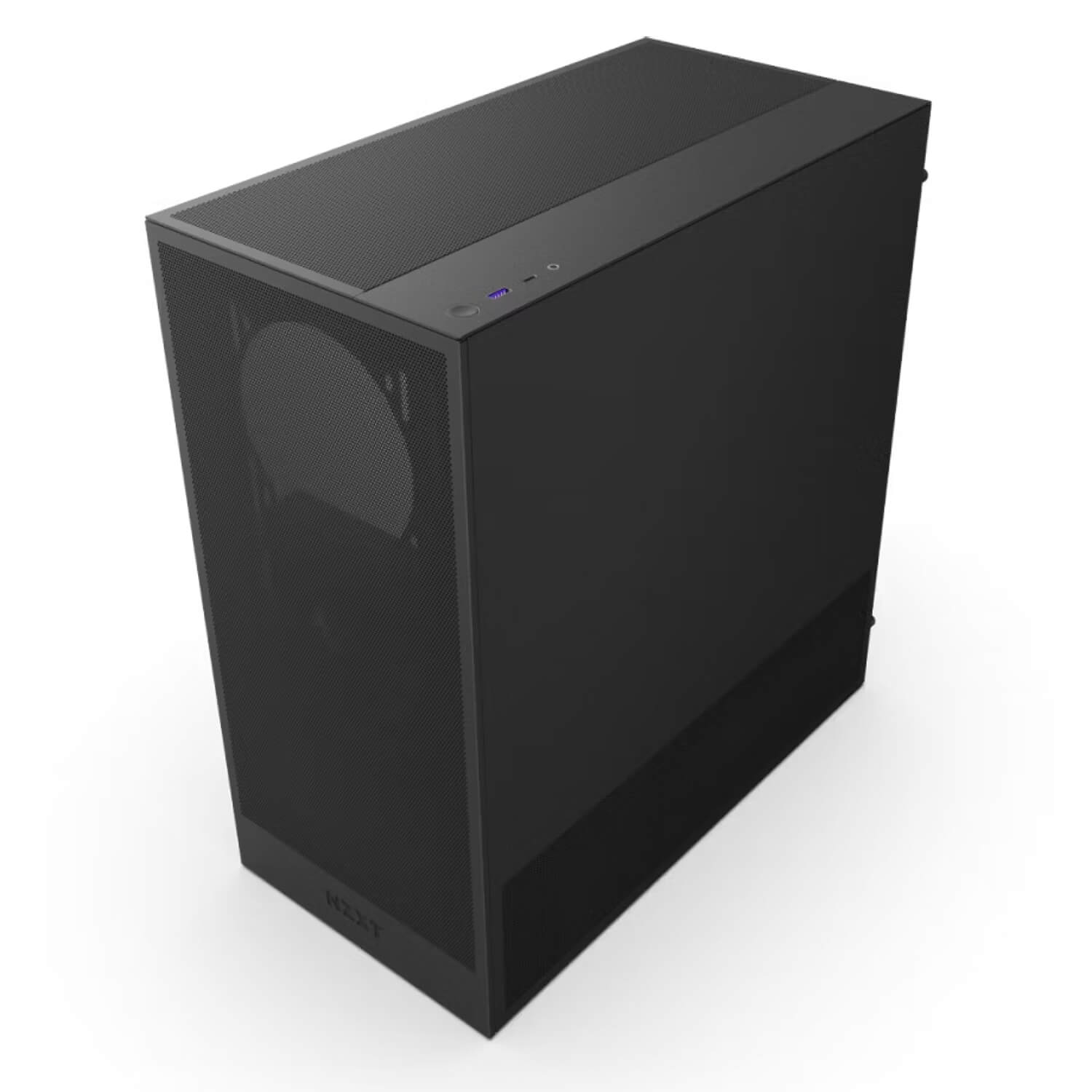 NZXT H5 FLOW BLACK - (2024),Tool-free, without PSU , 2X120mm Fan, USB3.0, Audio & speaker