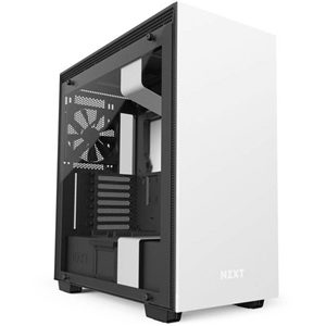 NZXT H700 - White,Tool-free, without PSU , 2X120mm Fan, USB3.0, Audio & speaker
