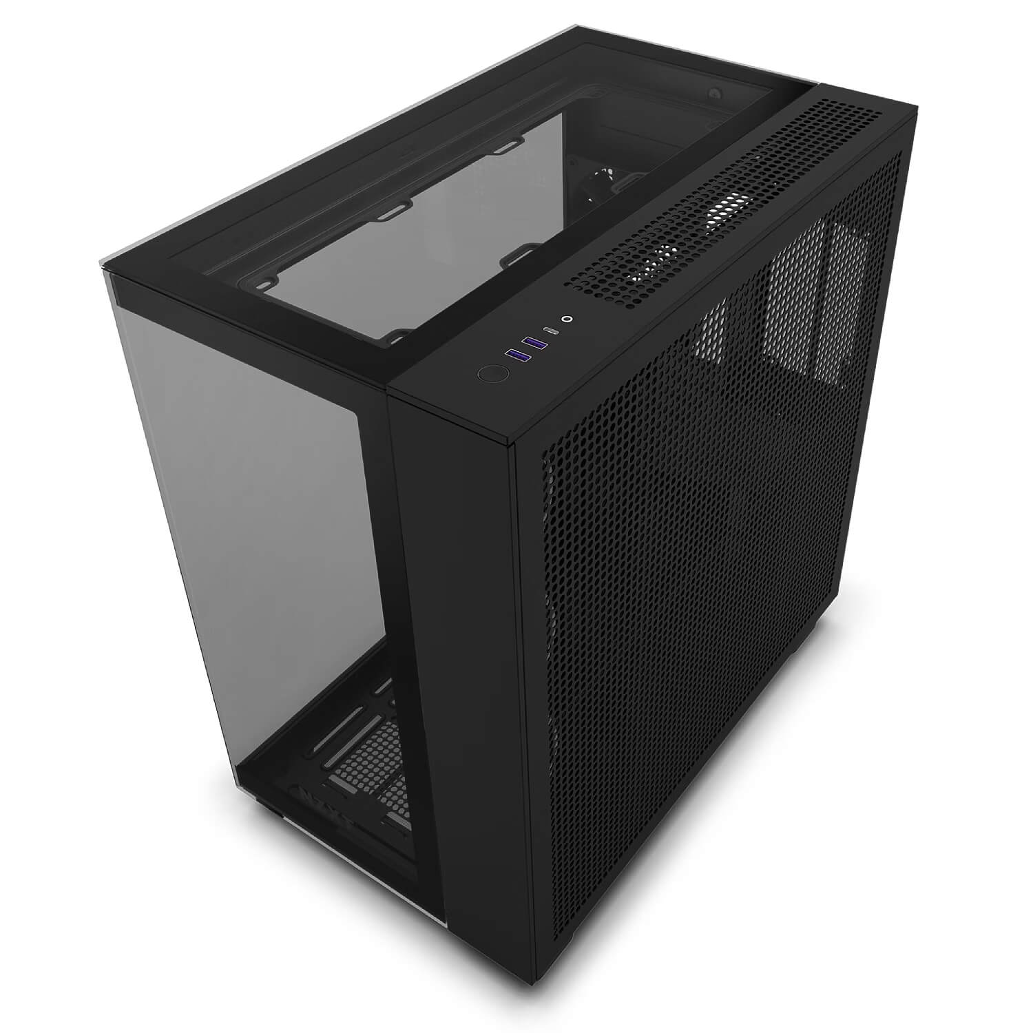NZXT H9 ELITE Black ,Tool-free, without PSU , 4X120mm Fan, USB3.0, Audio & speaker