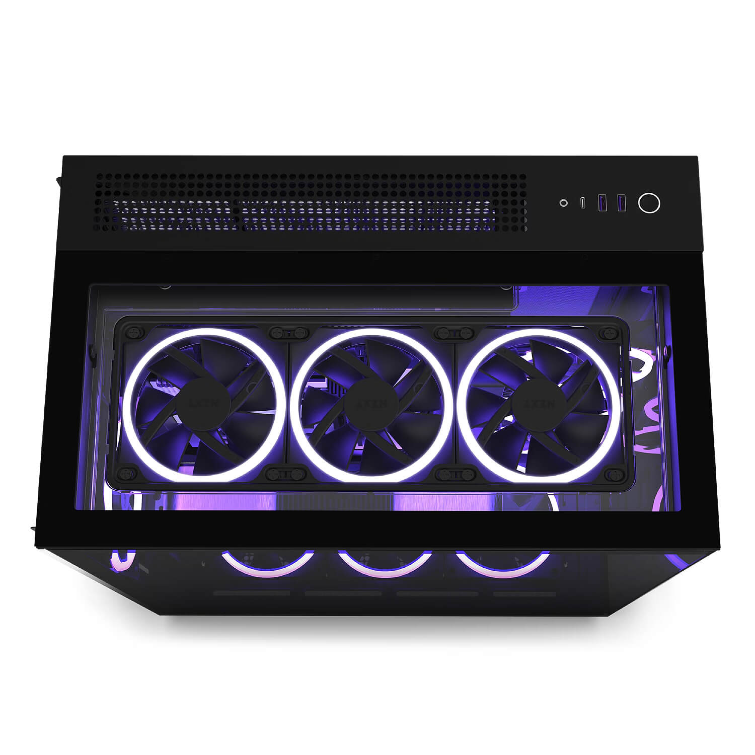 NZXT H9 ELITE Black ,Tool-free, without PSU , 4X120mm Fan, USB3.0, Audio & speaker