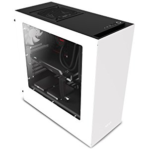NZXT S340 - White,Tool-free, without PSU , 2X120mm Fan, USB3.0, Audio & speaker
