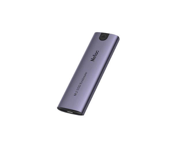 מארז חיצוני לדיסק Netac M.2 Dual-protocol HDD Case nvme/sata TYPE-A/C