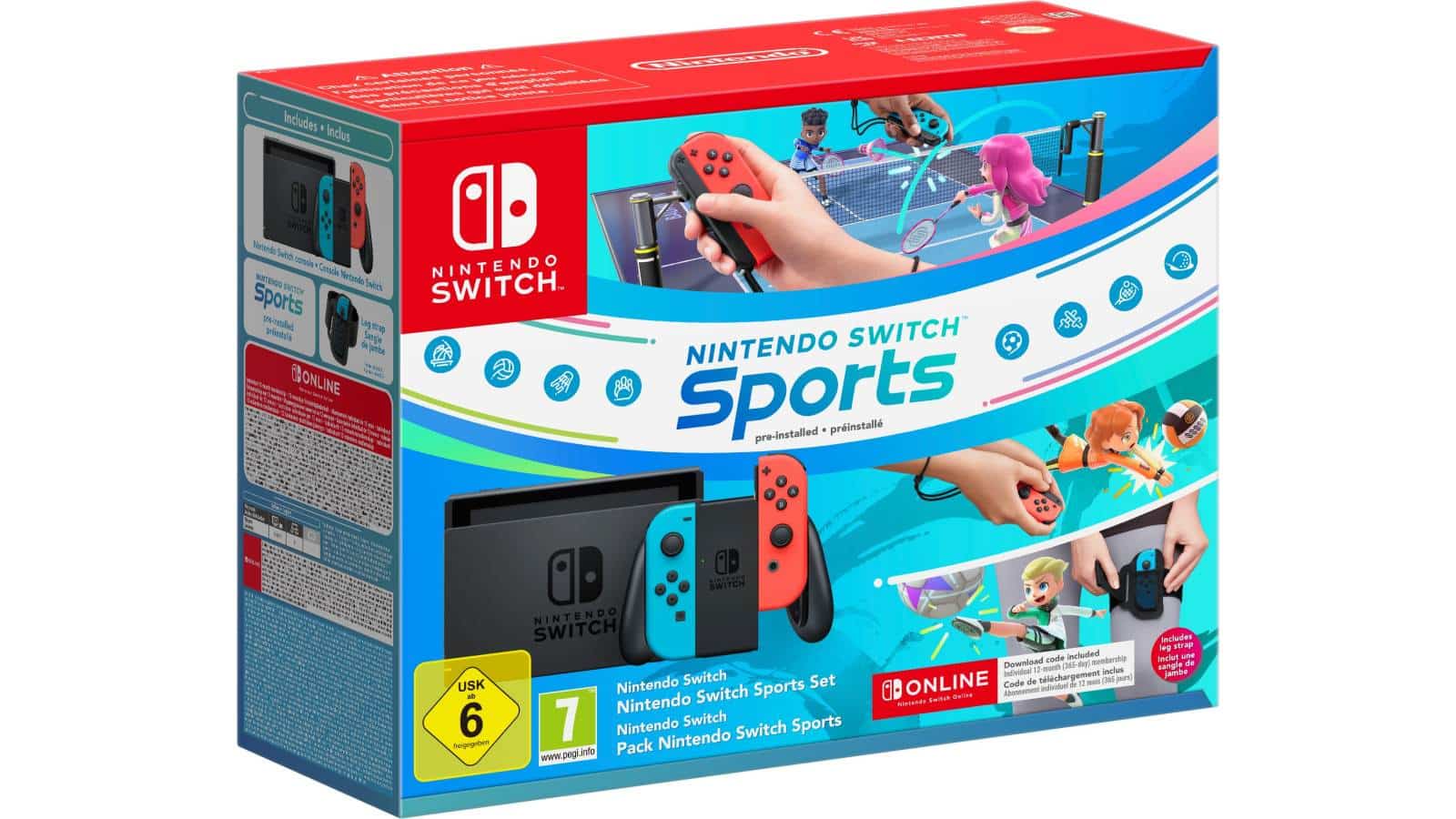 קונסולת משחק Nintendo Switch Bundle Sports