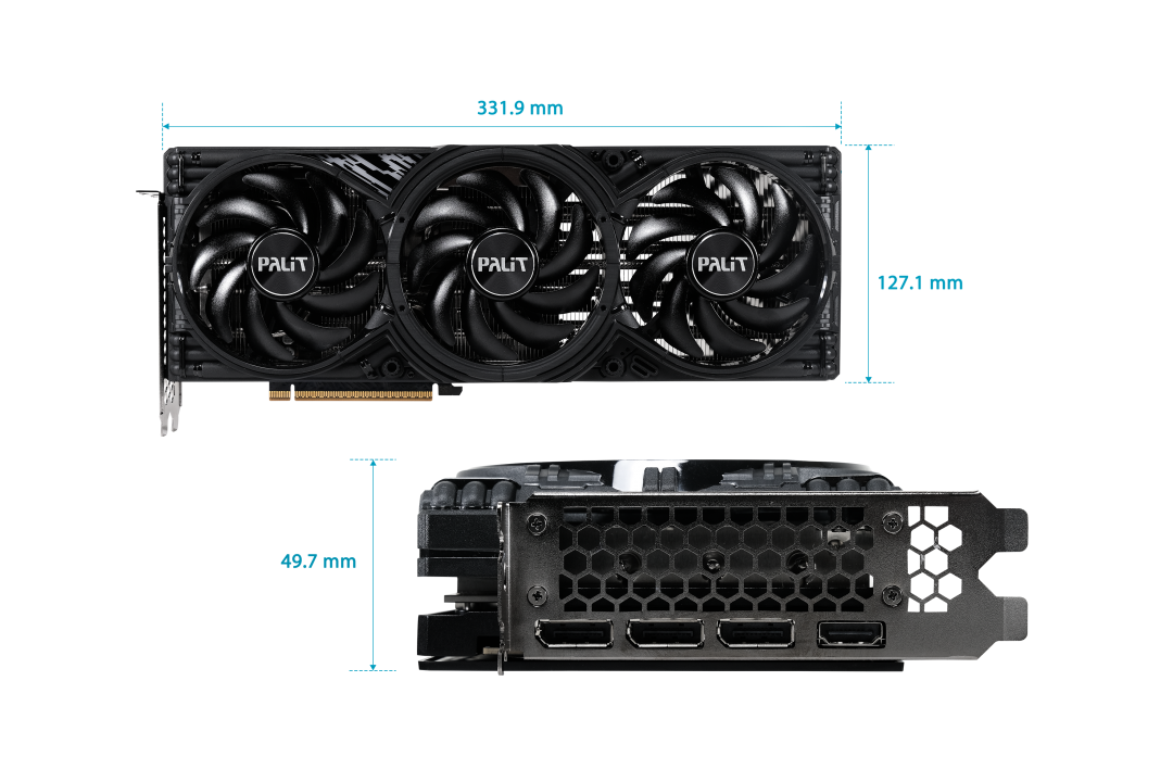 Palit GeForce RTX 5070TI GamingPro-S 16GB GDDR7 3DP+HDMI