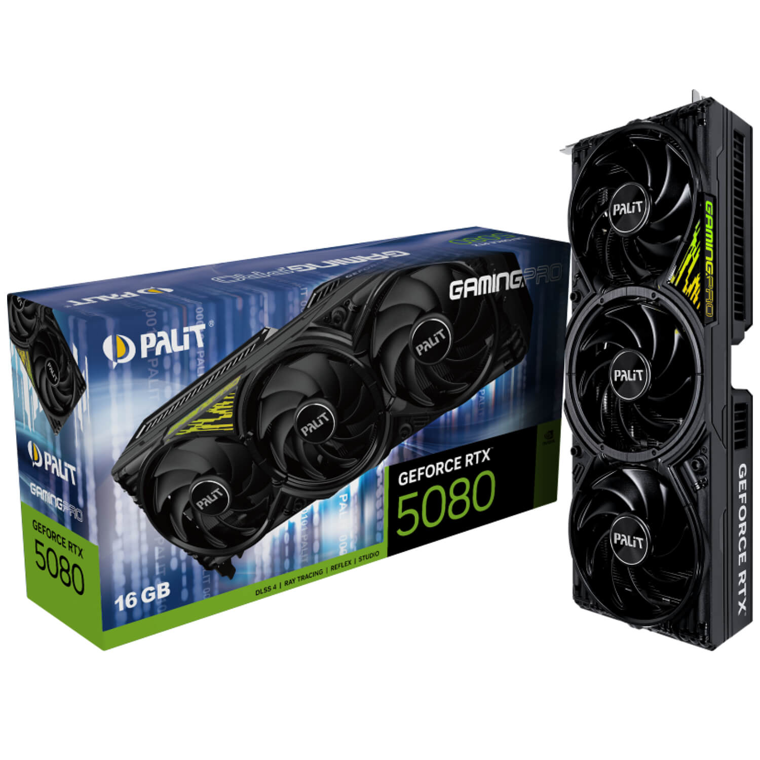 Palit GeForce RTX 5080 GamingPro V1 16GB GDDR7 3DP+HDMI