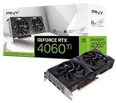 PNY nVIDIA Geforce 4060TI 8GB VERTO™ LED Triple Fan DLSS 3 3DP+HDMI