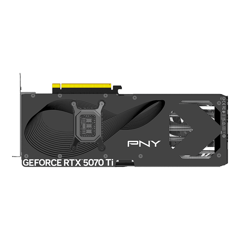 PNY nVIDIA Geforce RTX 5070TI 16GB GDDR7 Overclocked Triple Fan 3DP+HDMI