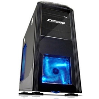 RAIDMAX ICEBERG (6X 120mm) BLACK ,Tool-free , USB2.0, Audio & speaker