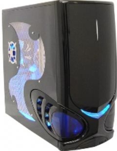 RAIDMAX NINJA Black+ WINDOW ,Tool-free, 400W ( PFC+SATA + 24pin + 120mm) , 2X 120mm, USB2.0, Audio & speaker