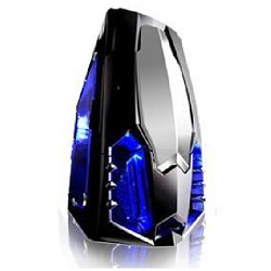 RAIDMAX SAGITTA-II Black+ WINDOW ,Tool-free, no PSU, 2X 120mm+ 80mm All Led + Temp Sensor, USB2.0, Audio